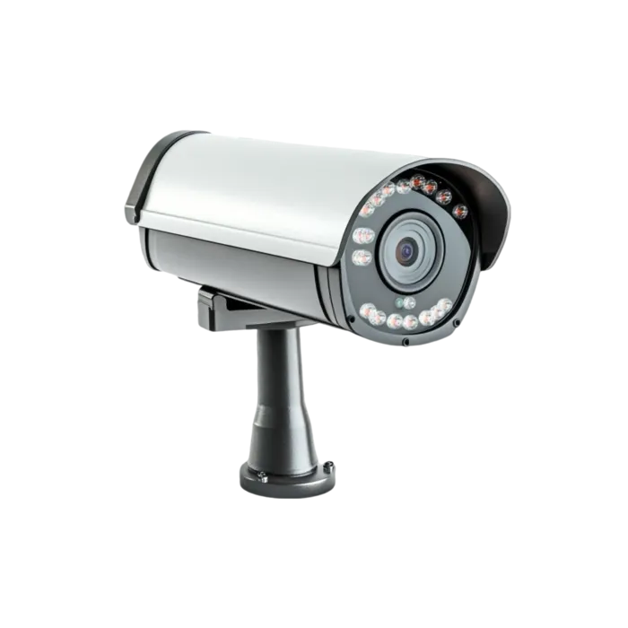 Turvakamera asennettuna